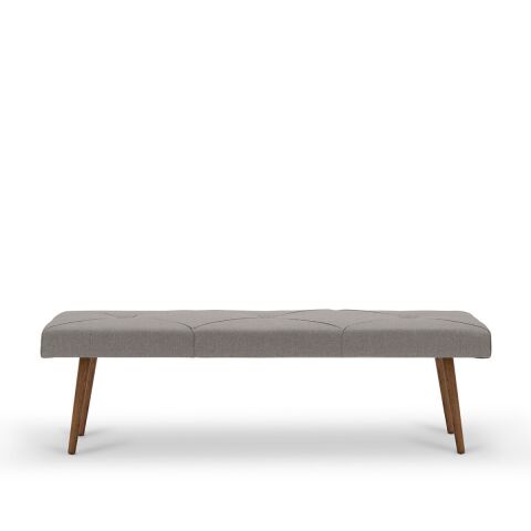 Mouse Puf 160X40 H48 (Fitil 6004) - Smoked Meşe Ayak Mega Fk Col13 Gri