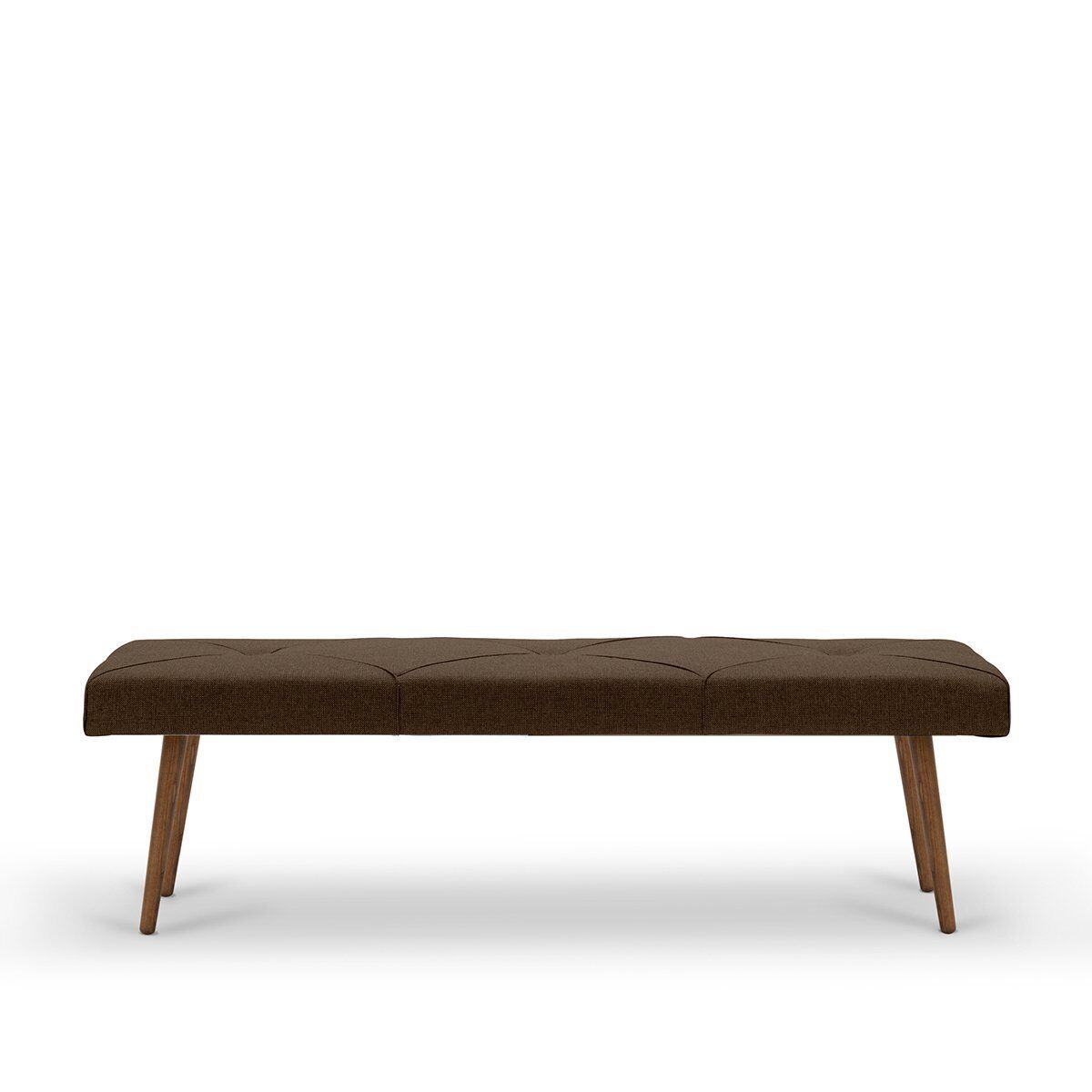 Mouse Puf 160X40 H48 (Fitil 6004) - Smoked Meşe Ayak Mega Fk Col69 Camel