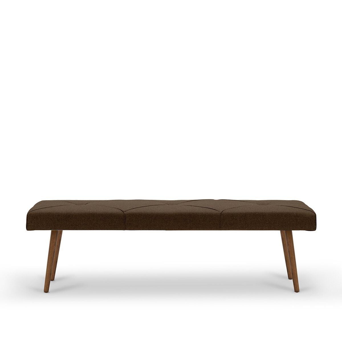 Mouse Puf 160X40 H48 (Fitil 6004) - Smoked Meşe Ayak Mega Fk Col69 Camel