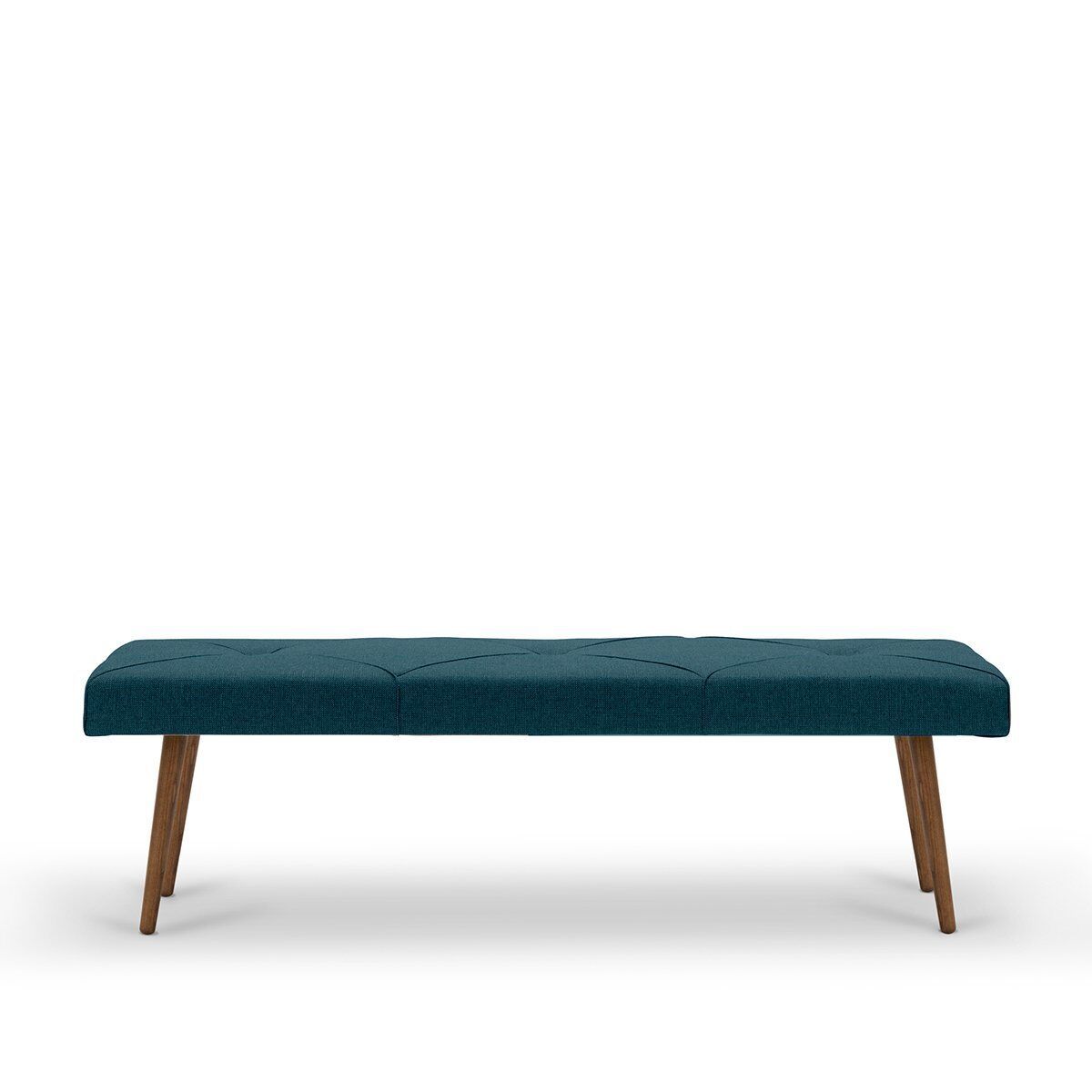 Mouse Puf 160X40 H48 (Fitil 6004) - Smoked Meşe Ayak Mega Fk Col83 Mavi Bej