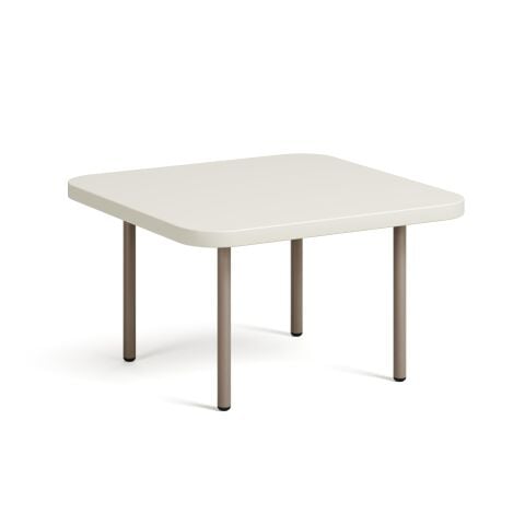 Line Sehpa Bony Melamin Tabla Sandy Gri Ayak 60x60x34 cm