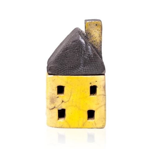 RAKU Seramik Ev 2K 2P Sarı