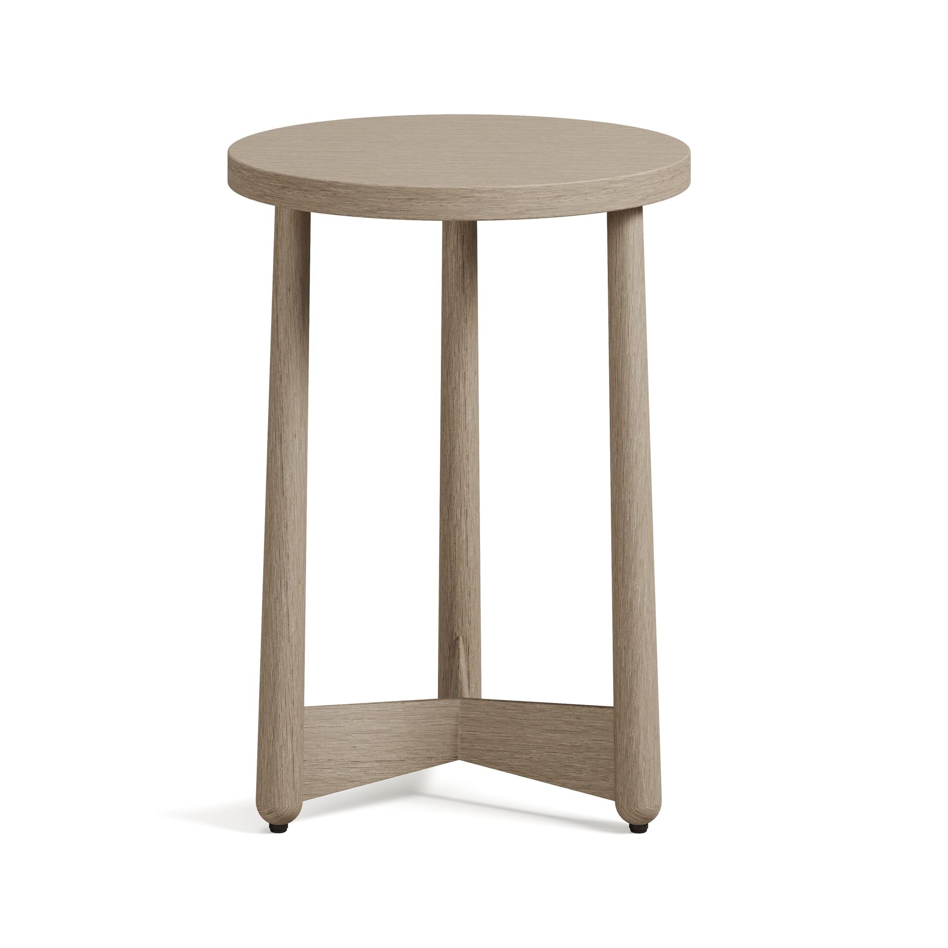 Stilos Sehpa Cardinal Kaplama Tabla Masif Ayak 42x42x59 cm