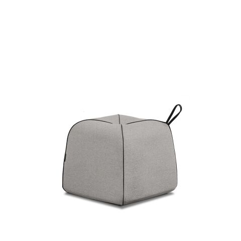 IDEE PUFF cover gray ♡ Evdebiz İdea Puf - Gri