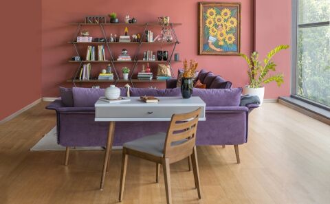 Fabula Sandalye Smoked Meşe Mega Fk Col18 Kahve Bej