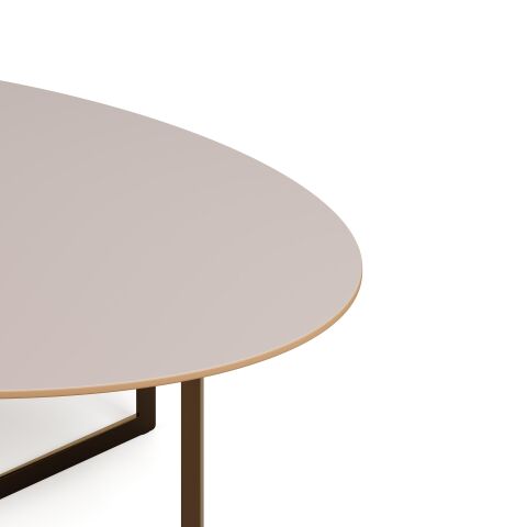 Terna Sehpa Granit Laminat Tabla Antik Sarı Vernik Ayak 130x60x38 cm