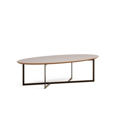 Terna Sehpa Granit Laminat Tabla Antik Sarı Vernik Ayak 130x60x38 cm