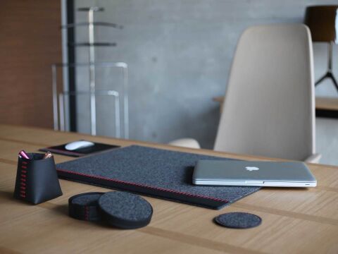 Min Kalemlik Siyah Deri