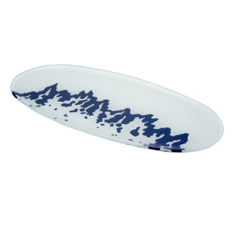 Cam Oval Tabak 20x40 Cm
