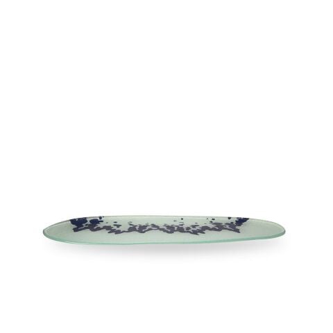 Cam Oval Tabak 20x40 Cm