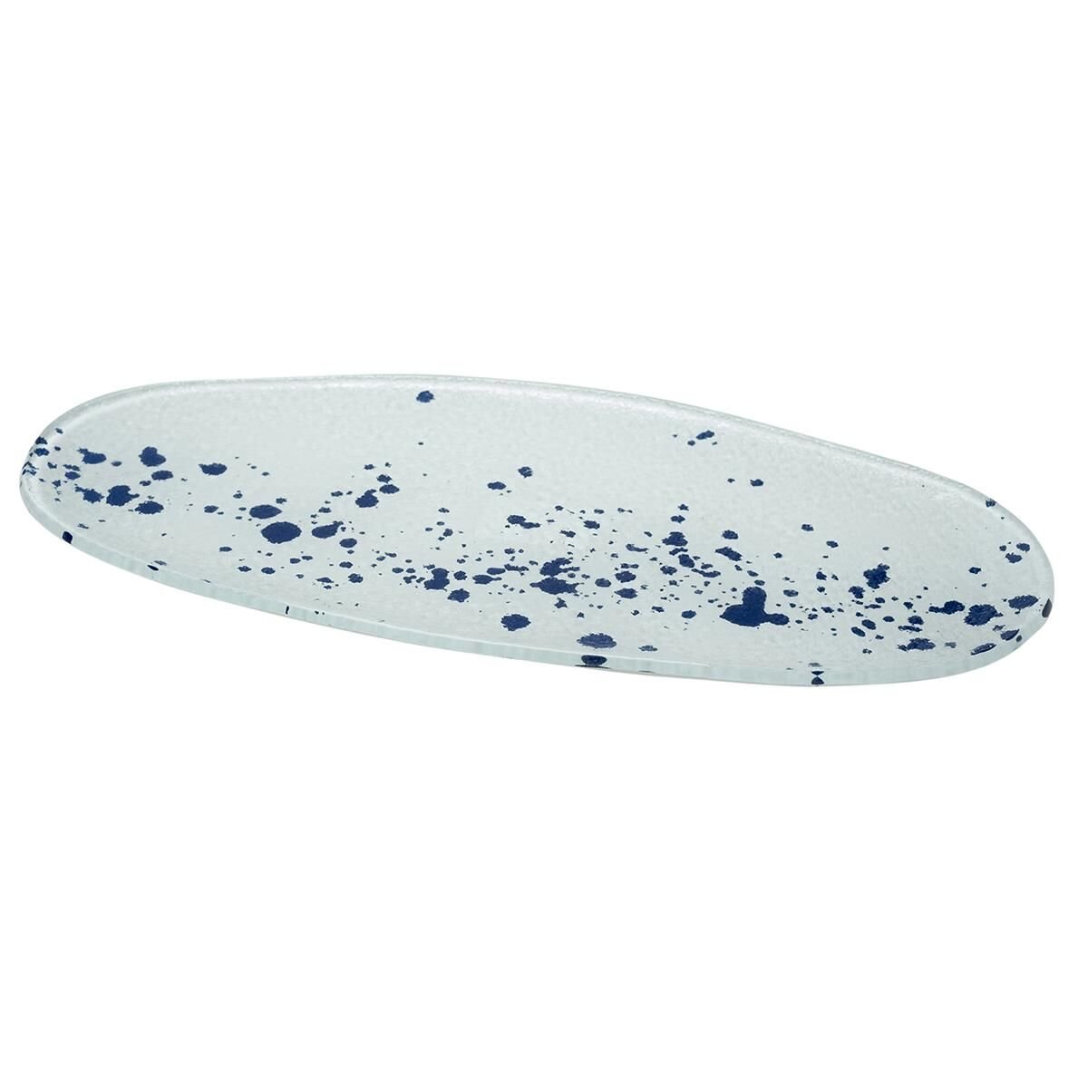 Cam Oval Tabak 16x32 Cm