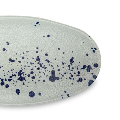 Cam Oval Tabak 16x32 Cm