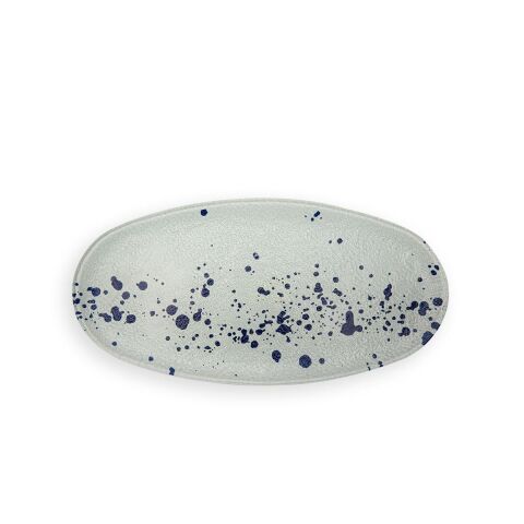 Cam Oval Tabak 16x32 Cm