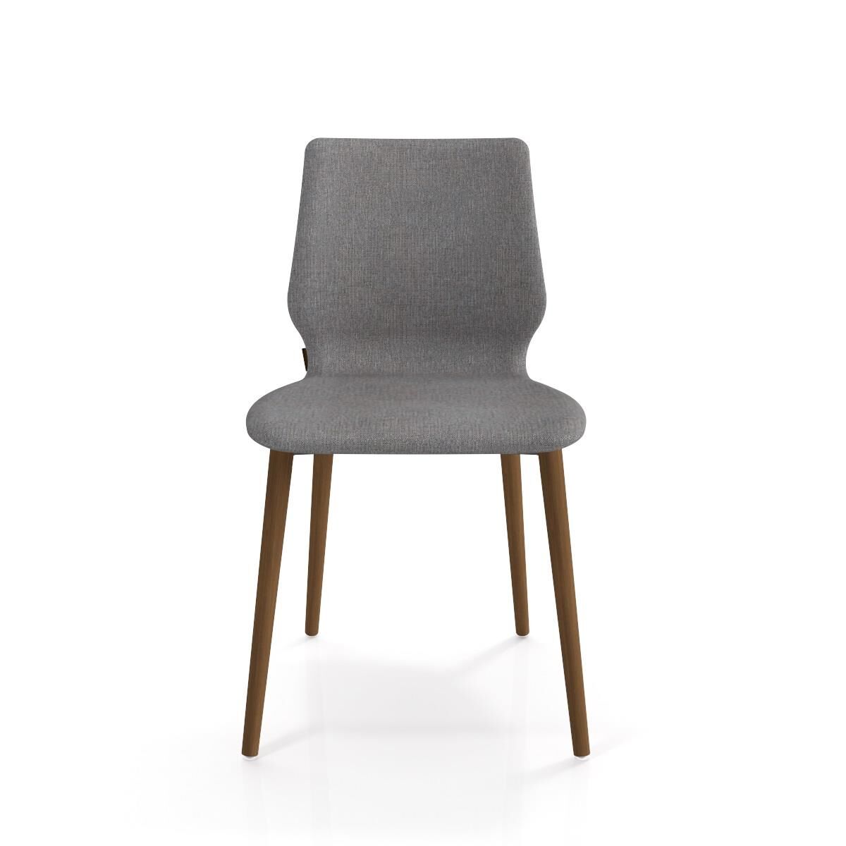 Asanda Sandalye Smoked Meşe Ayak Armoni 411 Açık Gri