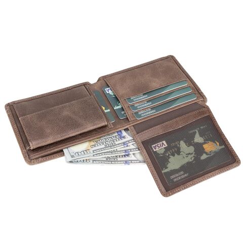 Ben Wallet Erkek Cüzdanı Kahverengi