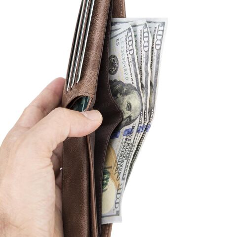 Ben Wallet Erkek Cüzdanı Kahverengi