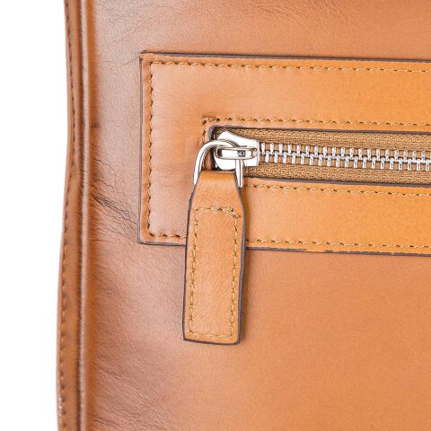 Marlow Deri Sırt Çantası Kahverengi