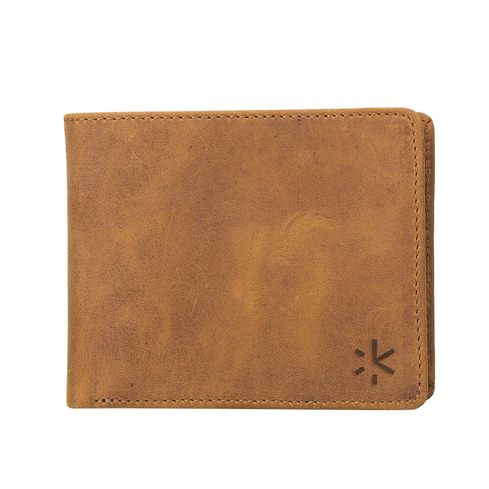 Leather Ben Wallet - G19 Erkek Cüzdanı Kahverengi