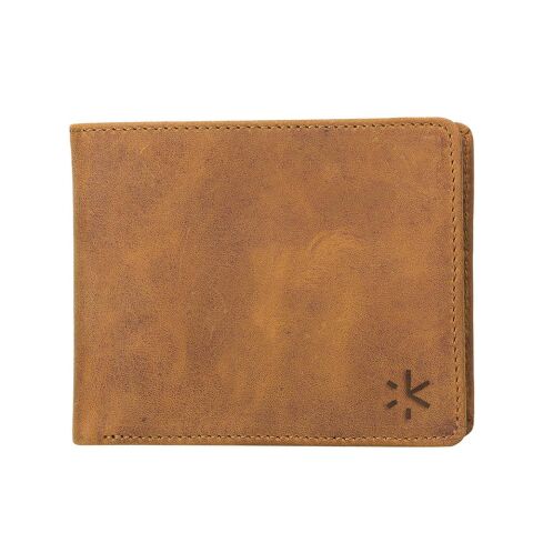 Leather Ben Wallet - G19 Erkek Cüzdanı Kahverengi