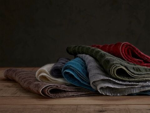 Kaşmir Durul 2 İpek Atkı Kırmızı 36X180 Cm