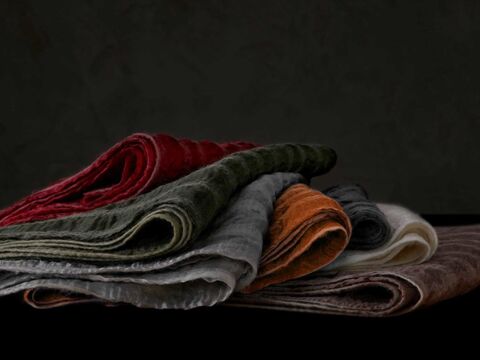 Kaşmir Durul İpek Atkı 36X180 Cm Siyah