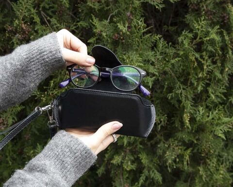 Riviera Gözlük Kılıfı Siyah