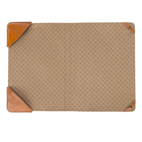 MacBook/Dizüstü Bilgisayarlar için Chester Deri Kılıf Taba