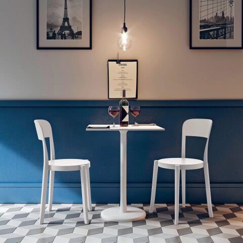 Torre Beyaz Kolsuz Sandalye