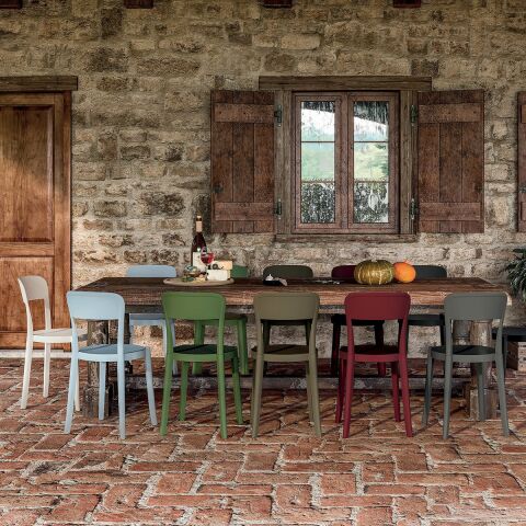 Torre Koyu Gri Kolsuz Sandalye