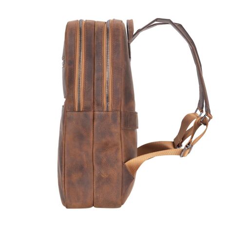 Hidden Castle Laptop Sırt Çantası Kahve