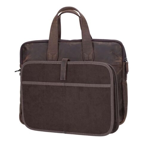 Thasos Laptop Sırt&El Çantası Antik Kahve