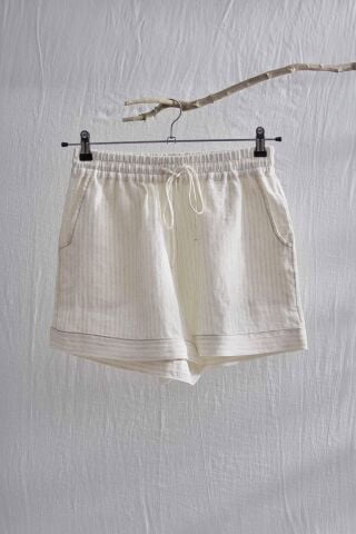 NATURA KADIN ŞORT, Renk:BEJBeden:L-XL