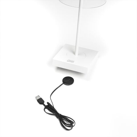 WO SCİLLA MASA LAMBASI USB BEYAZ