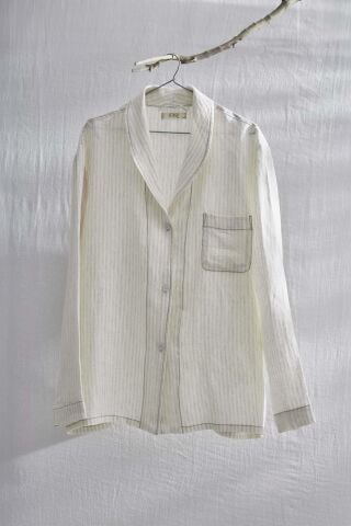 NATURA UZUN KOLLU ÜST, Renk:BEJBeden:L-XL