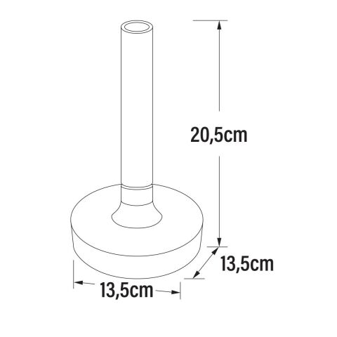 WO BIARRITZ MASA LAMBASI USB BEYAZ