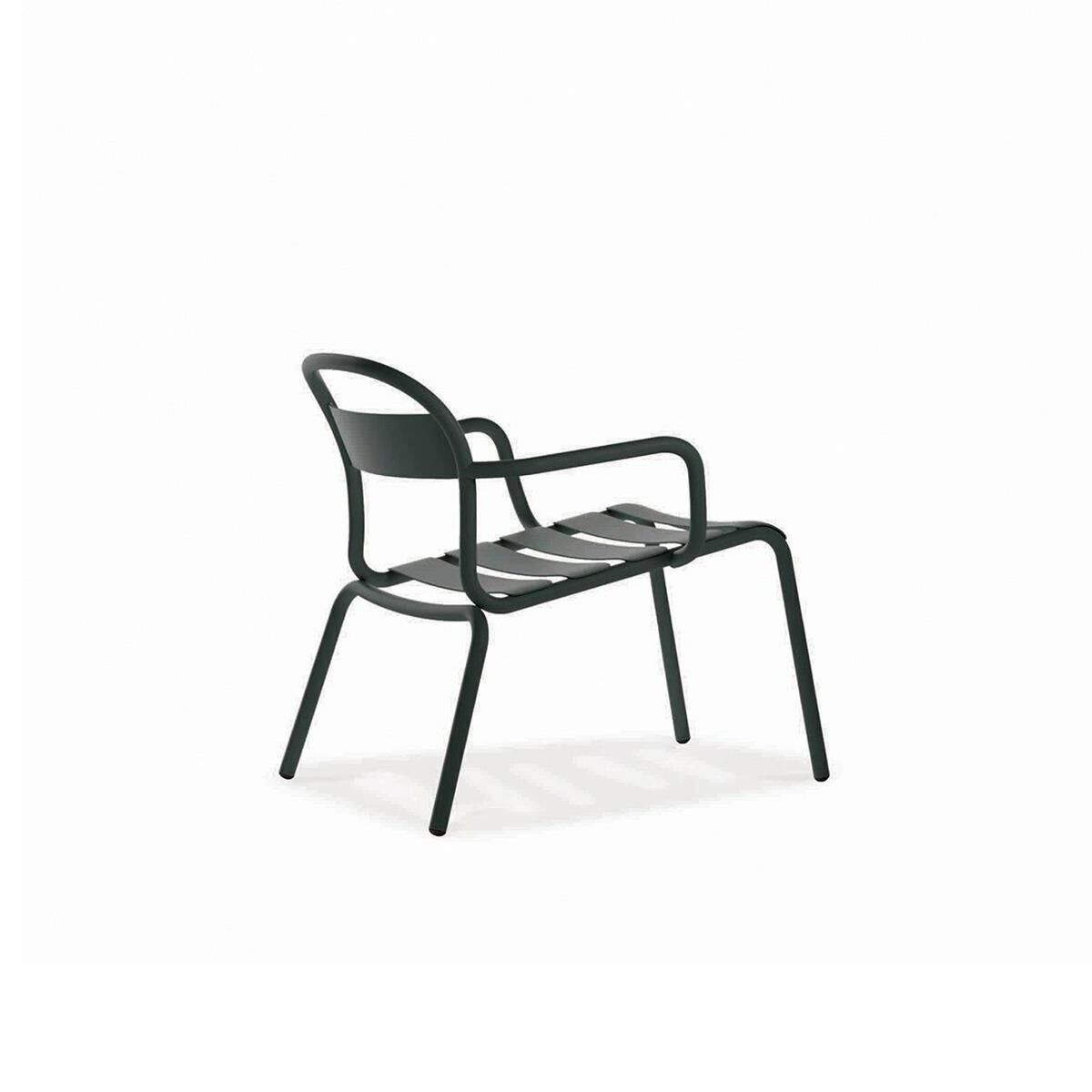 Stecca Koyu Gri Metal L Koltuk