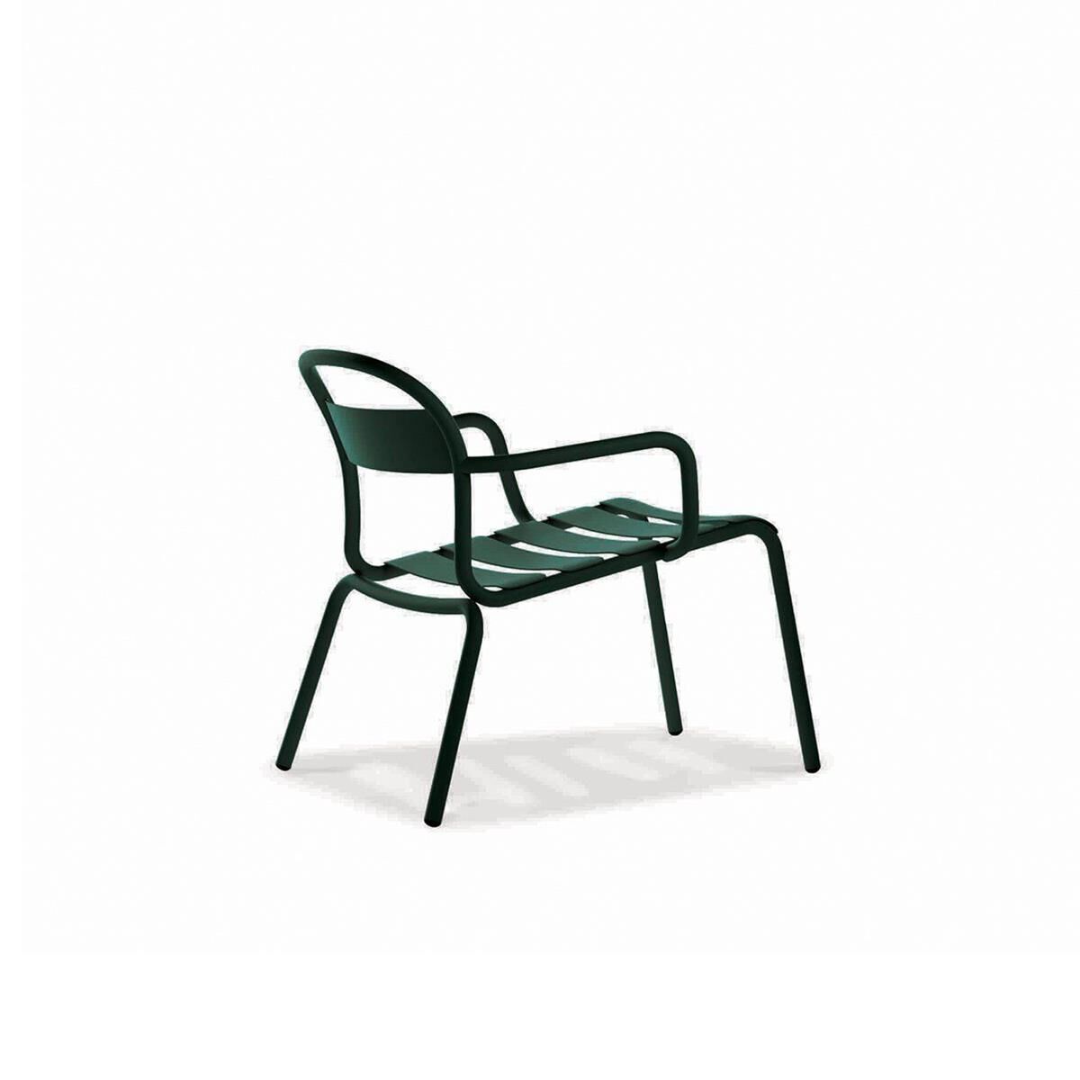 Stecca Koyu Yeşil Metal L Koltuk