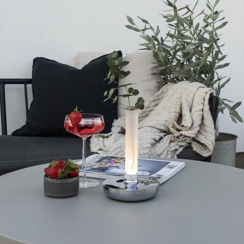 WO BIARRITZ MASA LAMBASI USB GÜMÜŞ