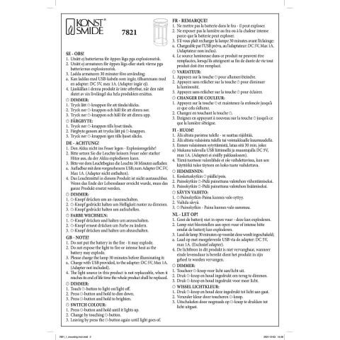 WO CHIETTI FENER USB GRİ