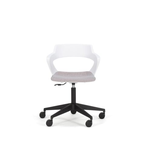 Zenıth Çalışma Ofis Koltuğu Sandalyesi Gri Döşemeli