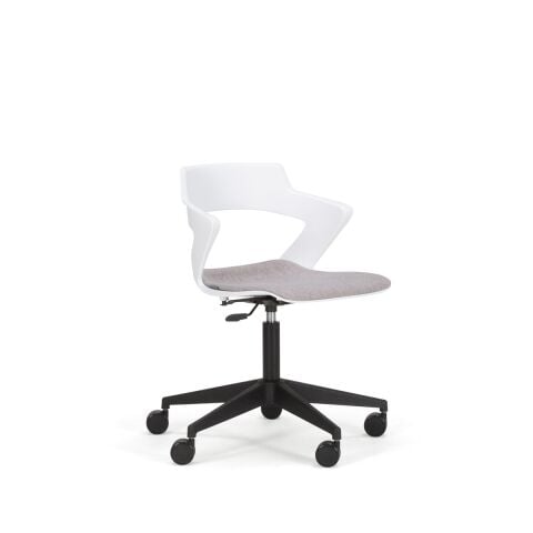 Zenıth Çalışma Ofis Koltuğu Sandalyesi Gri Döşemeli