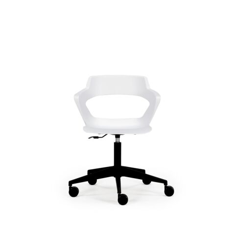 Zenith Çalışma Ofis Koltuğu Sandalyesi Beyaz Döşemesiz