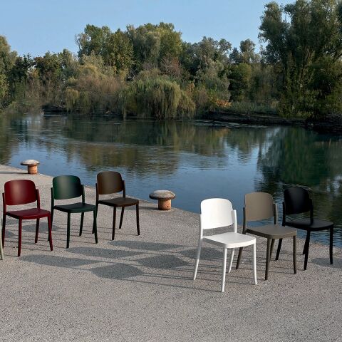 Piazza 1 Yeşil Kolsuz Sandalye