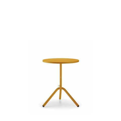 TA1 Hardal Metal Bar Masası Çap:70