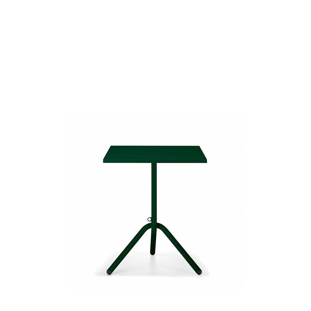 TA Koyu Yeşil Metal Masa 70X70