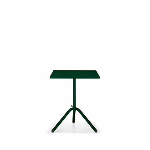 TA Koyu Yeşil Metal Masa 70X70