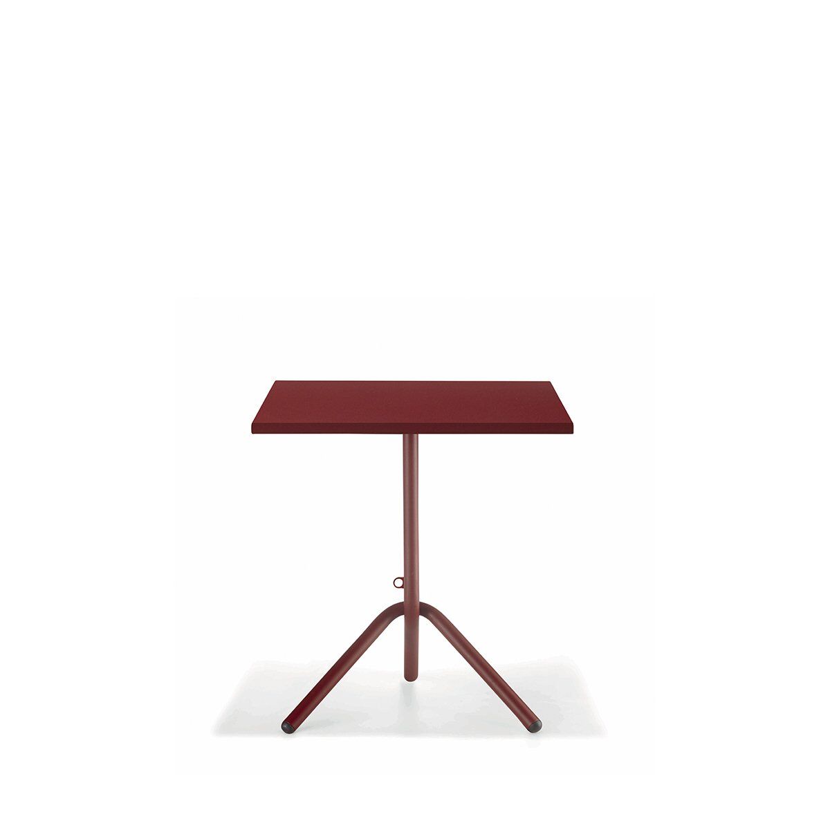 TA Kırmızı Metal Masa 70X70