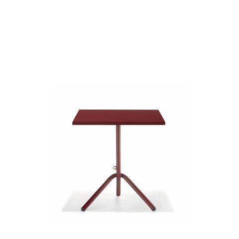 TA Kırmızı Metal Masa 70X70