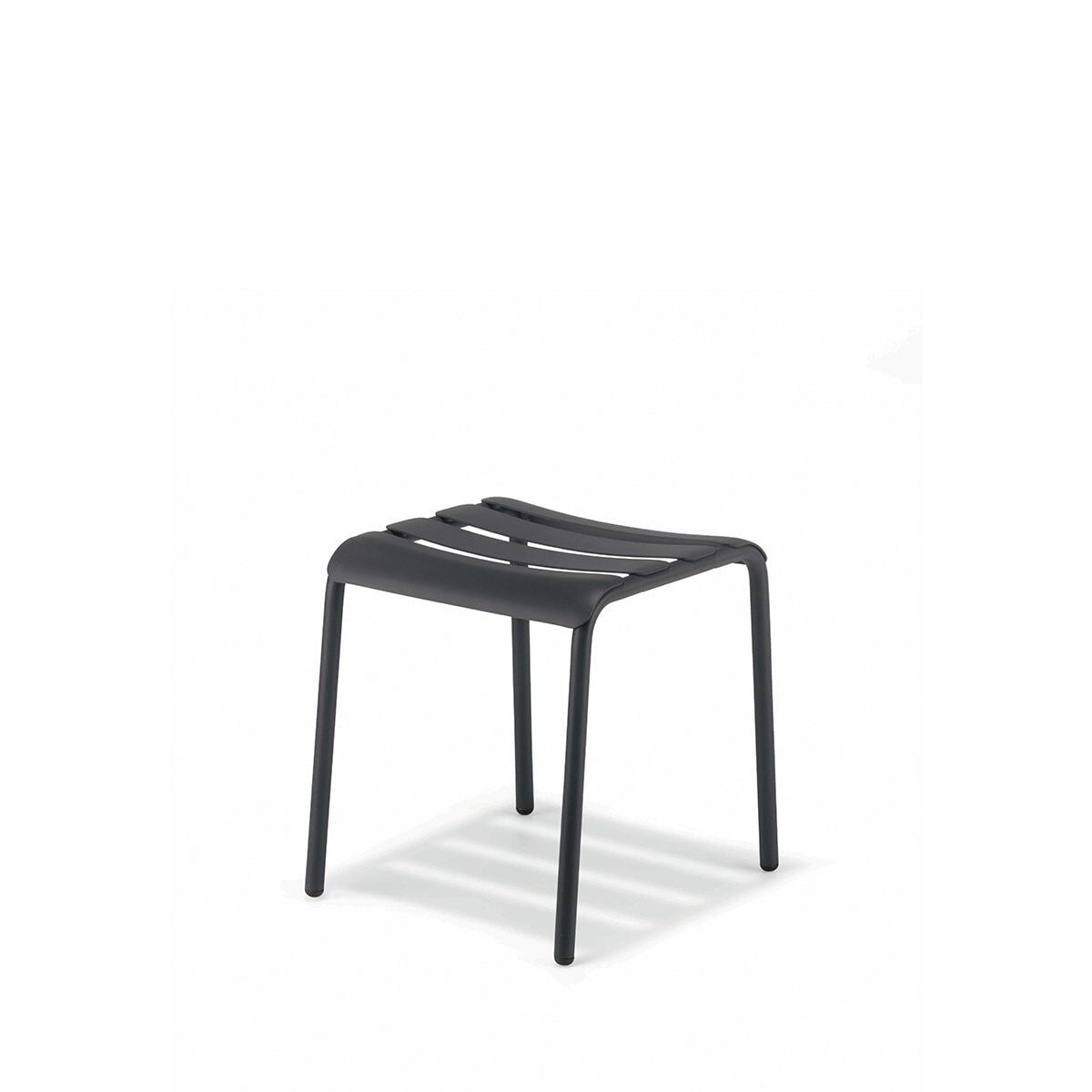 Stecca 7 Koyu Gri Metal Puf