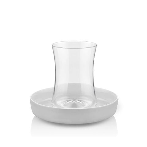 İstanbul Tiryaki Beyaz Çay Bardağı Seti 6 lı